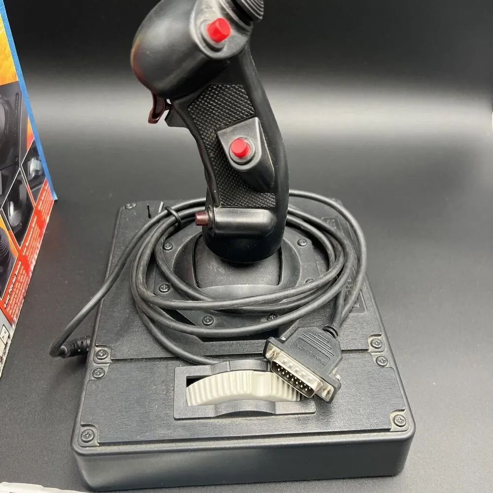 Thrustmaster Top Gun Platinum Joystick With Rapid‎ Response Throttle Wheel PC
